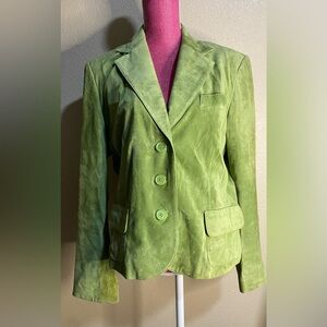 Valerie Stevens Lime Green Blazer
